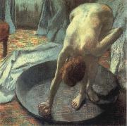 Edgar Degas The Tub USA oil painting artist